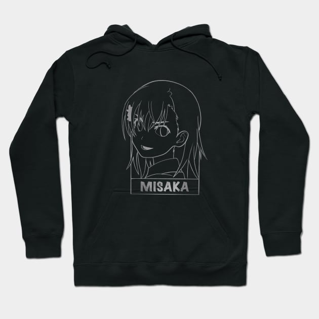 Misaka mikoto - Toaru Majutsu no Index Hoodie by Hi Monday